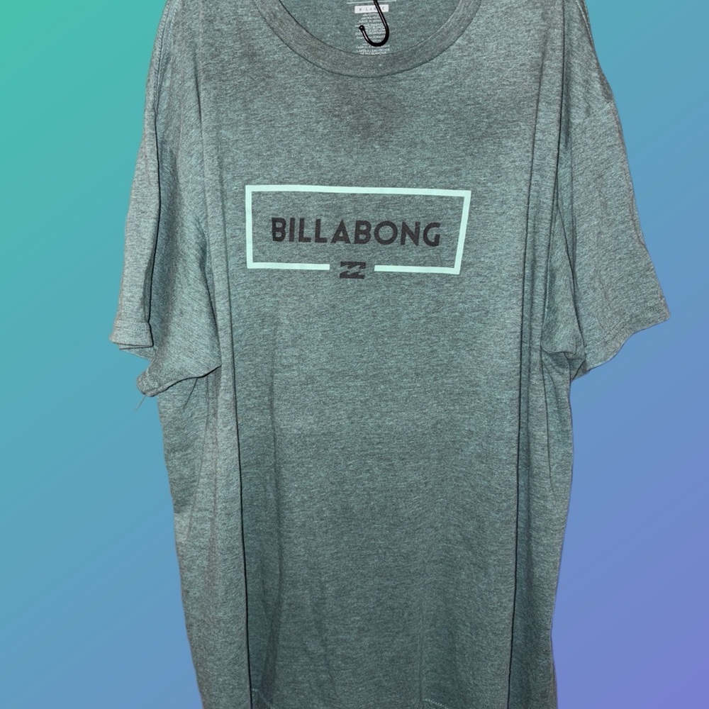 Billabong Men's Gray T-Shirt